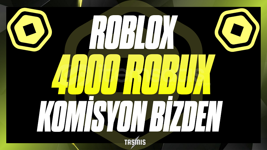 (5715) 4000 Robux - Komisyon Bizden (5715) 4000 Robux - Komisyon Bizden