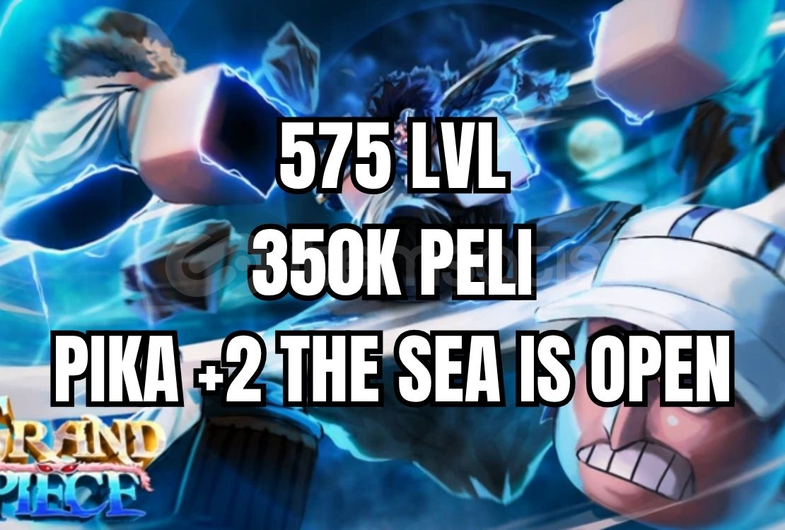 575 LVL | 350K PELI | PIKA + 2 THE SEA IS OPEN 575 LVL | 350K PELI | PIKA + 2 THE SEA IS OPEN