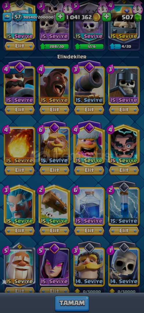 ⭐ 15 EVRİM ⭐ 16 ELİT SEVİYE  ⭐ 15 EVRİM ⭐ 16 ELİT SEVİYE
