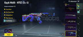 58 destansılı ,20 yükseltilebilir silah 