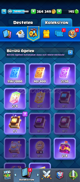 6000 Kupa 112 Kart Clash Royal Hesabi