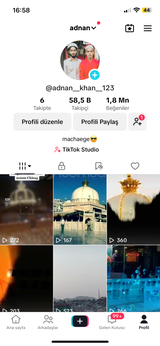 58K TAKİPÇİLİ GLOBAL HESAP 