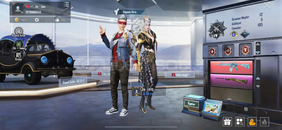 59 kırmızı set 3 x suit 36 geliştirmeli silah 