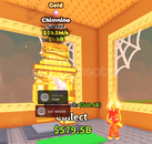 59M Chimnio Gold bublegum efektli