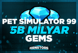 ⚡ 5B (MİLYAR)GEM | PET SİMULATOR 99 