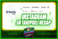 5K INSTAGRAM HESAP HIZLI TESLİMAT