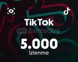 5K İzlenme Tiktok