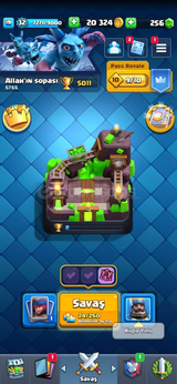 5k kupa cr hesabı yanına bb11 coc hesabı