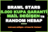 ⭐️[5K KUPA GARANTİ RANDOM HESAP] MAİL DEĞİŞEN