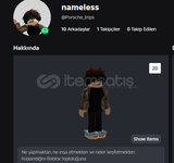 5k Orjinal Meanieli Face Erkek Hesabı