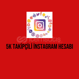 5K takipçili instagram hesabı 