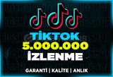 5M 5.000.000 İzlenme TikTok | Garanti | ANLIK