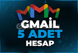 ⚡5x Adet Kaliteli Gmail Hesabı (TR İP)⚡