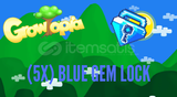 (5X) BLUE GEM LOCK!! EN UCUZU!!