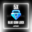 5X BLUE GEM LOCK EN UCUZU HIZLI TESLİM