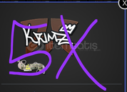 5X Çıkartma | KRIMZ | Paris 2023