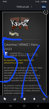 5X Çıkartma | KRIMZ | Paris 2023