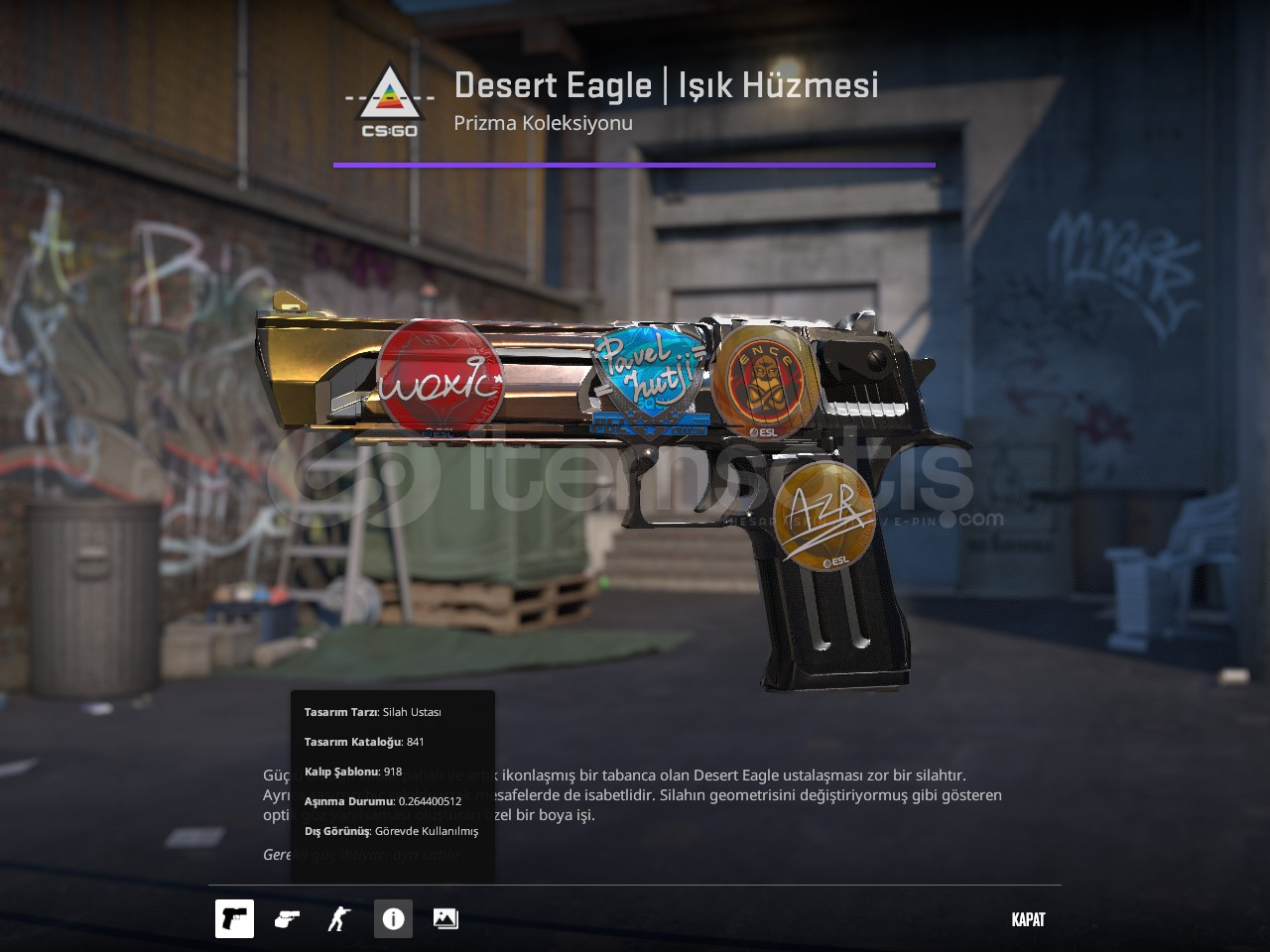 ⚡4x çıkartma 4.99$⚡Desert Eagle | Işık Hüzmesi ⚡4x çıkartma 4.99$⚡Desert Eagle | Işık Hüzmesi