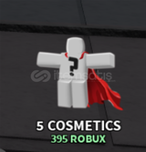 5x Cosmetics | The Strongest Battlegrounds