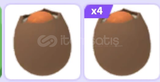 5x crckedd egg