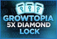 5X DIAMOND LOCK GROWTOPIA