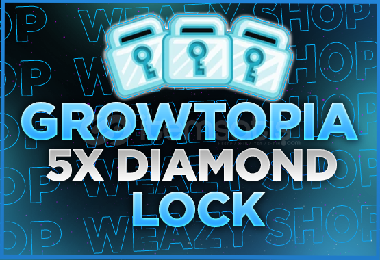 5X DIAMOND LOCK GROWTOPIA 5X DIAMOND LOCK GROWTOPIA