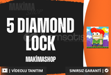 ⭐️5x Diamond Lock |✅Hızlı Teslimat!