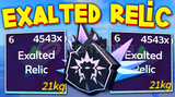 5X EXALTED RELIC!!!!