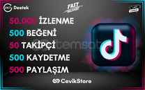 5x⭐[GARANTİ] TİKTOK KEŞFET PAKET 1⭐