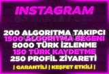 ⭐5X [GARANTİLİ] İNSTA KEŞFET PAKETİ EN KALİTELİ