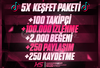 ⭐5X [GARANTİLİ] TİKTOK KEŞFET PAKETİ⭐