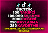 ⭐5X [GARANTİLİ] TİKTOK KEŞFET PAKETİ⭐