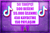 ⭐️ [5x] Garantili TikTok Keşfet Paketi ⭐️