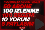5X | Garantili TREND PAKETİ 1 | HIZLI + GARANTİ