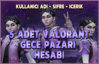 5X GECE PAZARI HESABI - AÇIKLAMA