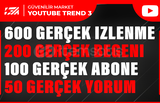 4X | GERÇEK TREND PAKETİ 3 | KEŞFET ETKİLİ