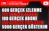 5X | GERÇEK TREND PAKETİ 3 | KEŞFET ETKİLİ