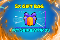 5x Gift Bag I Pet Simulator 99