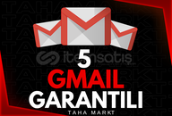 ⚡ 5 ADET GMAİL TR ⚡ TÜRK + OTO + KALİTE #Taha