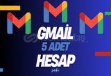 TR⭐5X GMAİL HESAP ÖMÜR BOYU GARANTİ⭐