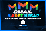 ⚡ 5X GMAİL - YÜKSEK KALİTE - HIZLI TESLİMAT ⚡
