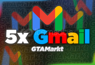⭐5X GMAİL - YÜKSEK KALİTE - OTO TESLİMAT⭐