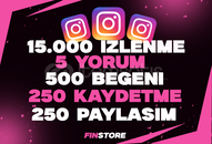 5X İnstagram Keşfet Etkili Paket [3] | Kaliteli