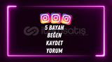 5X INSTAGRAM KEŞFET ETKİLİ PAKET