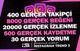 5X | INSTAGRAM KEŞFET PAKETİ 3 | KEŞFET