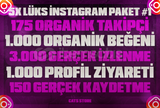 ⭐5X İNSTAGRAM LÜKS KEŞFET PAKET #1 [SORUNSUZ]⭐