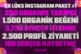 ⭐5X İNSTAGRAM LÜKS KEŞFET PAKET #2 [SORUNSUZ]⭐