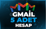 ⭐5X KALİTELİ GMAİL ⭐ HILZI/ GÜVENİLİR⭐ 