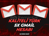 ⭐5X KİŞİYE ÖZEL GMAİL HESABI⭐