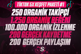 ⭐5X [LÜKS]⭐ TİKTOK ⚡KEŞFET PAKETİ⚡#1